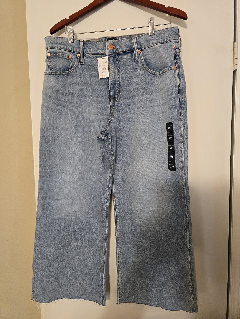 J. Crew Light Blue Wide Leg Women's Jeans